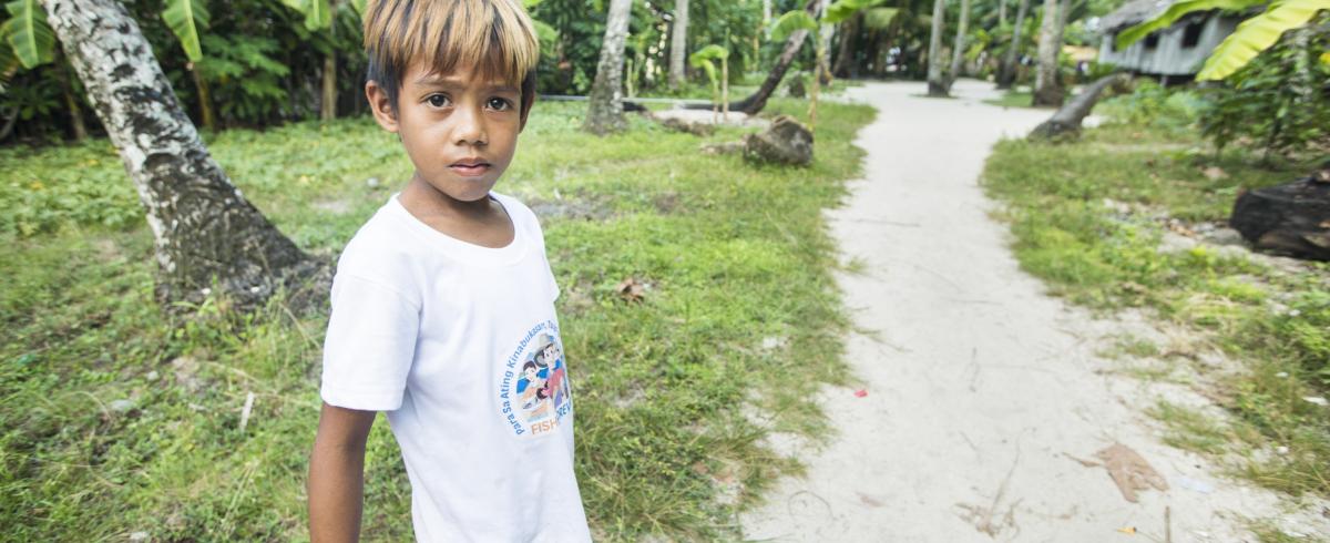 Child in the Philippines